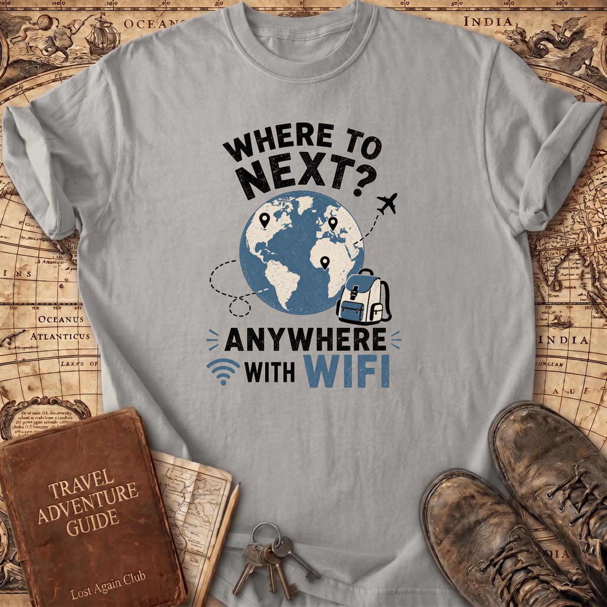 Where To Next - T-Shirt