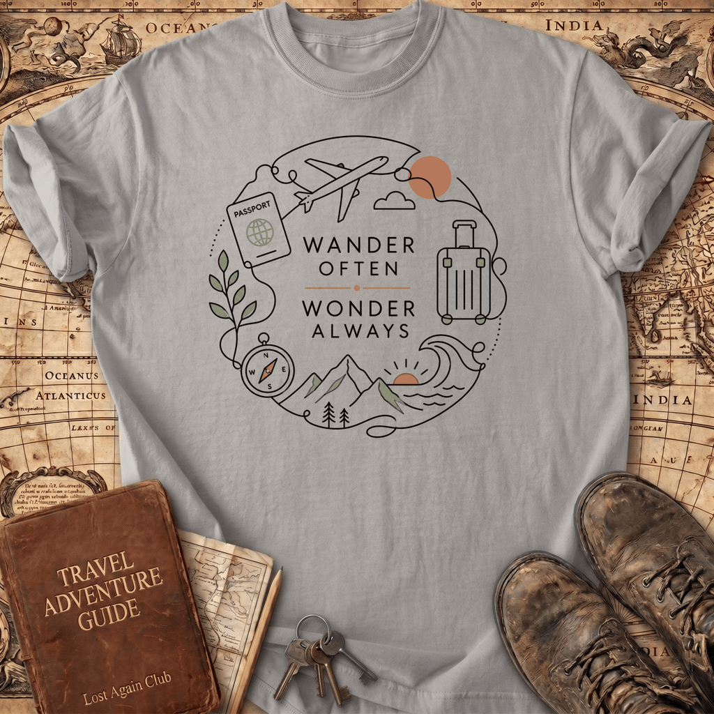 Wander Often Wonder Always T-Shirt