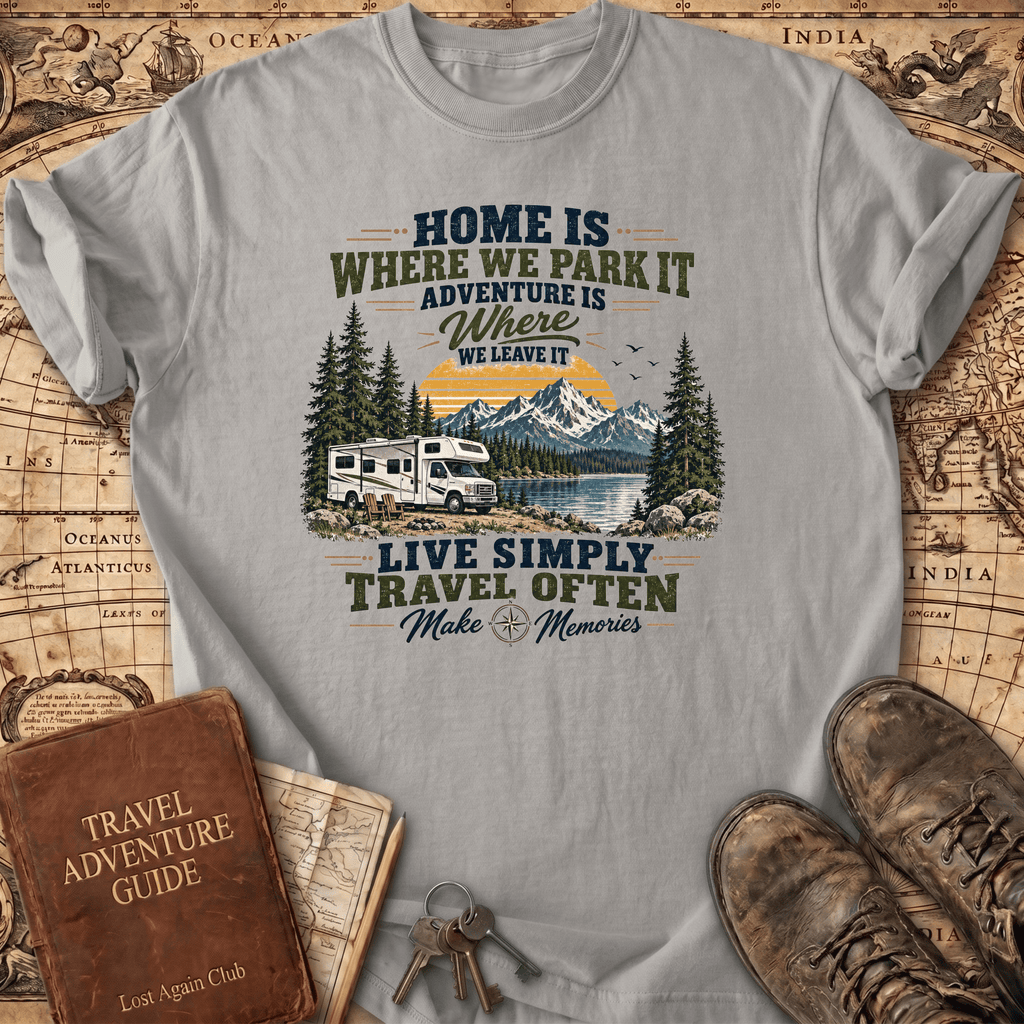 Home Is Where We Park It 2 - T-Shirt