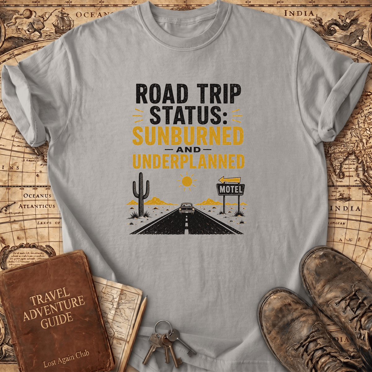 Road Trip Status - T-Shirt