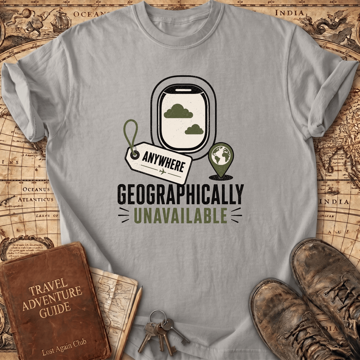 Anywhere Geographically - T-Shirt