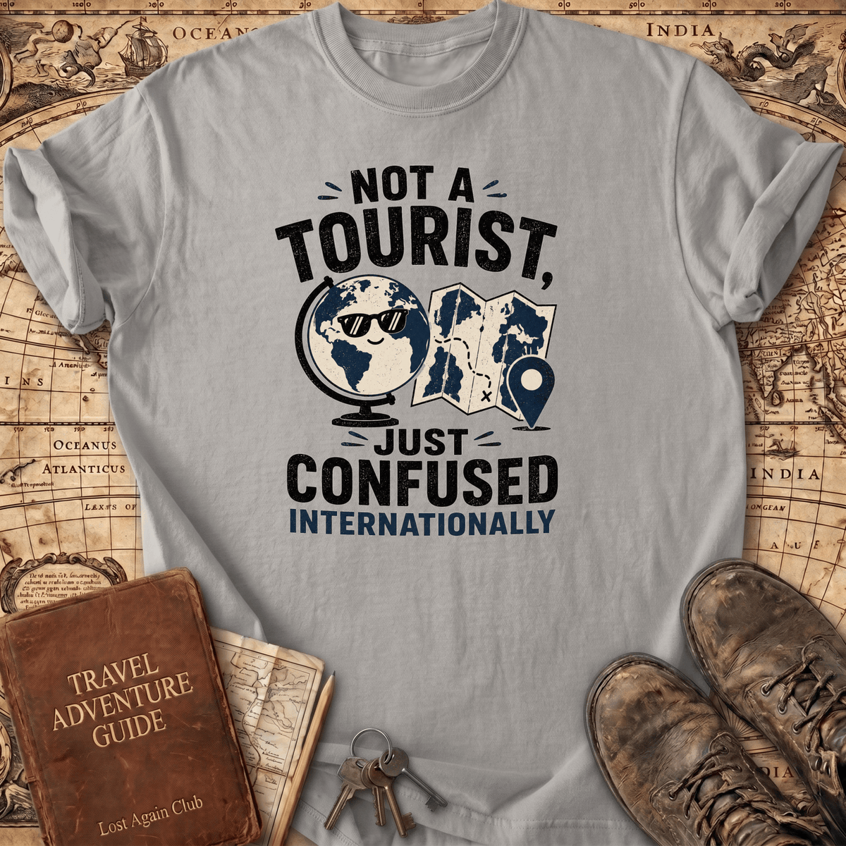 Not A Tourist - T-Shirt
