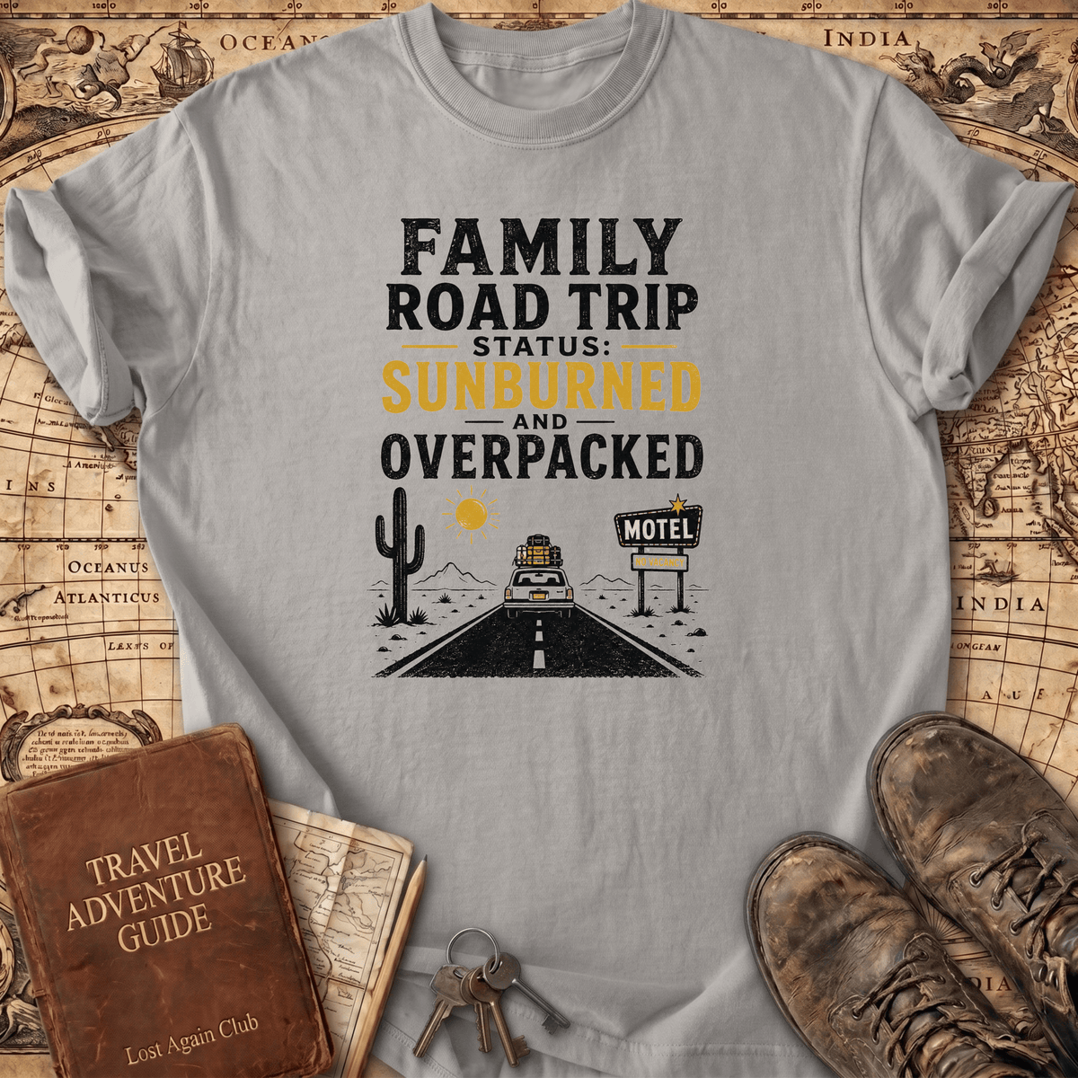 Family Road Trip Status - T-Shirt