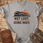 Not Lost Just On The Scenic Route - T-Shirt