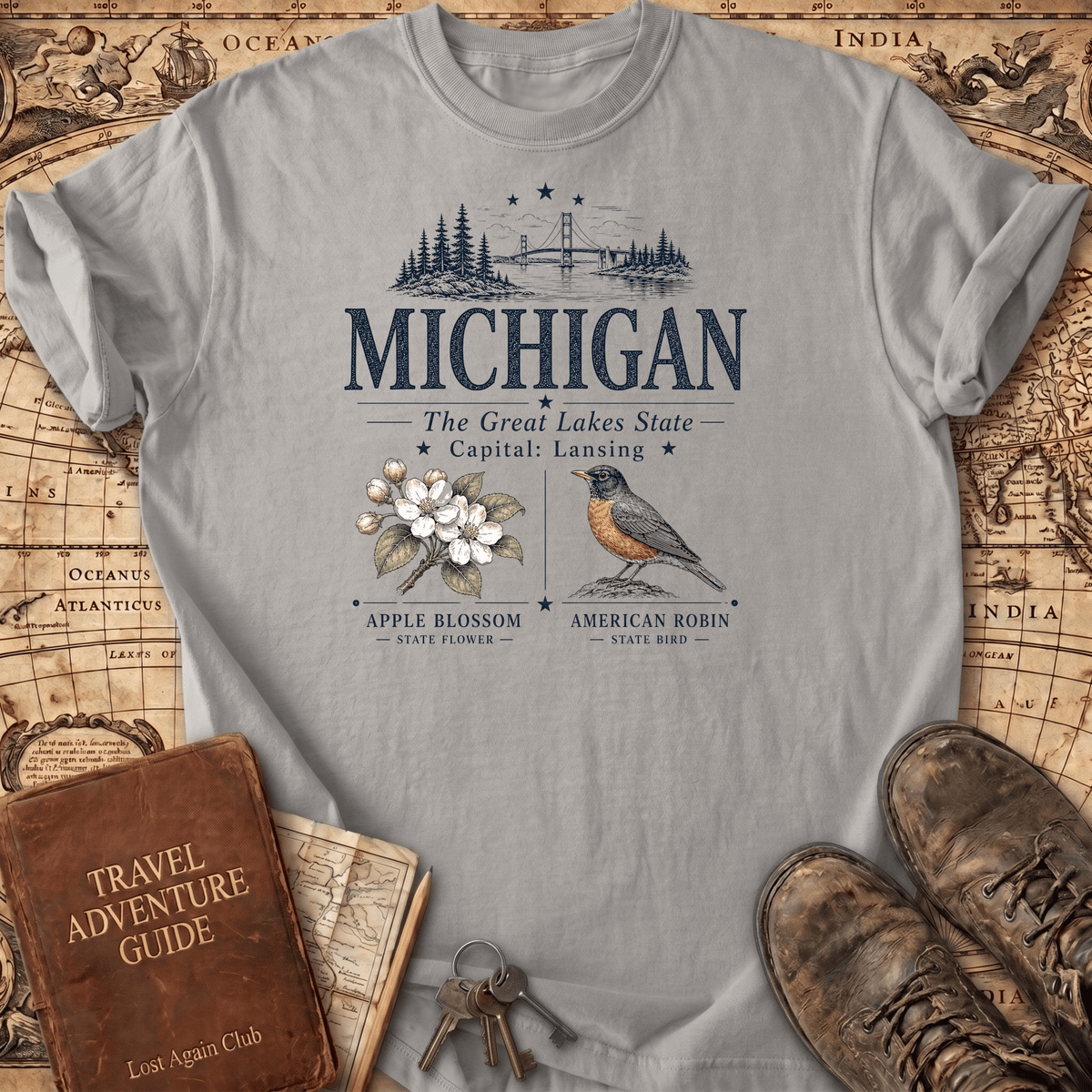 Michigan -- T-Shirt