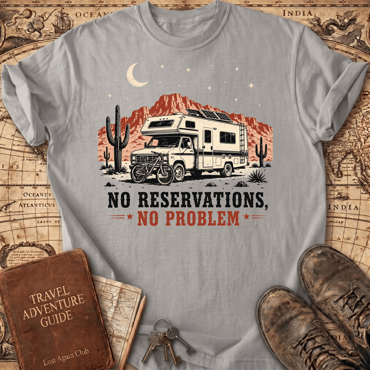 No Reservations No Problem - T-Shirt