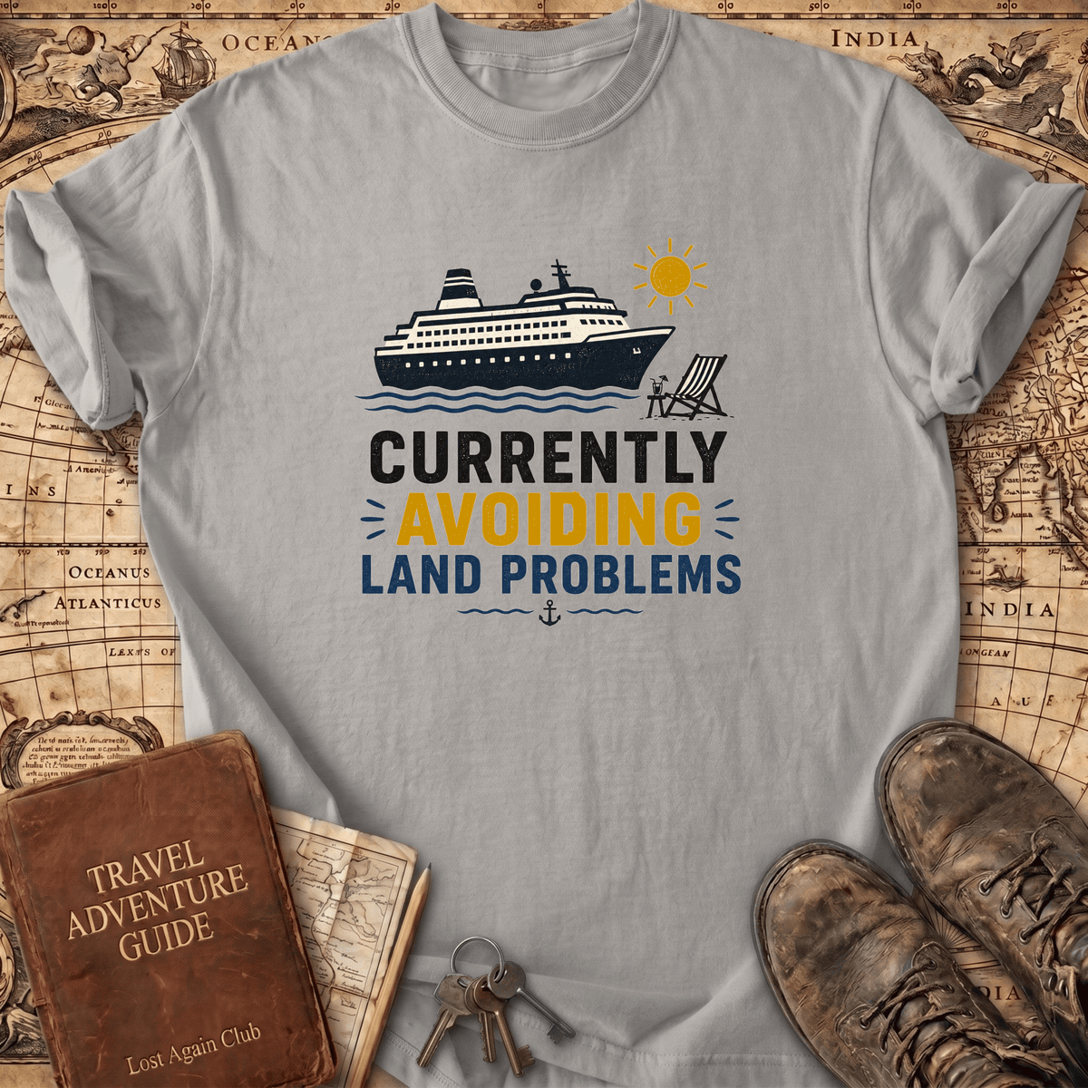 Currently Avoiding Land Problems - T-Shirt