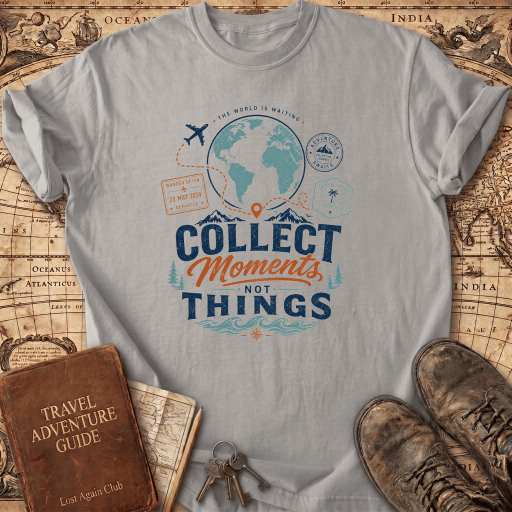 Collect Moments Not Things - T-Shirt