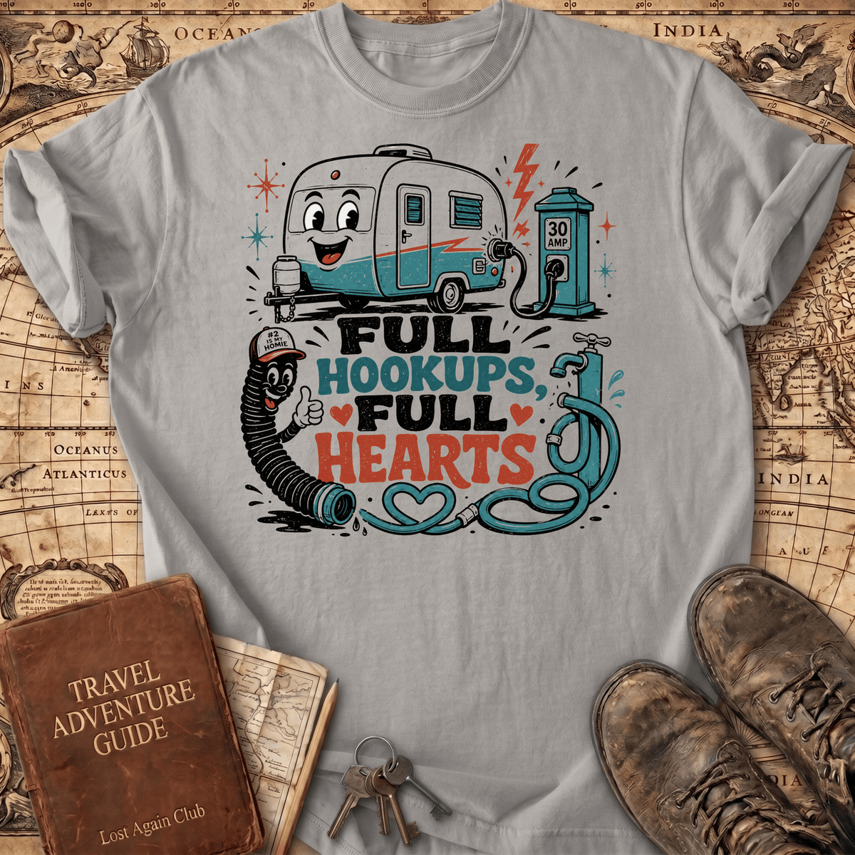 Full Hookups Full Hearts - T-Shirt