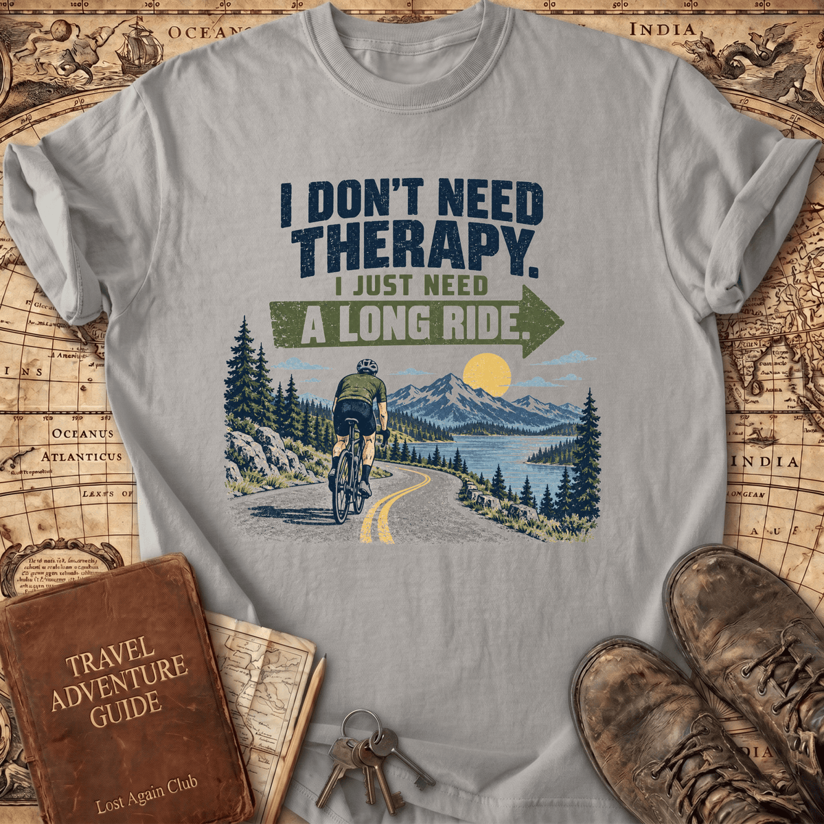 I Don't Need Therapy - Bike - T-Shirt