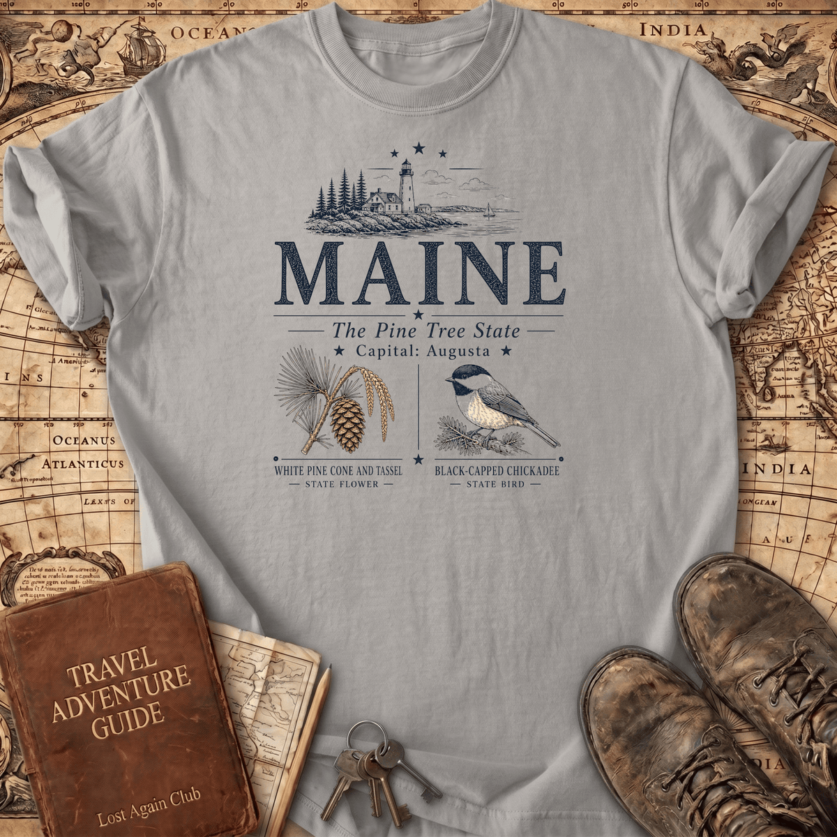 Maine -- T-Shirt