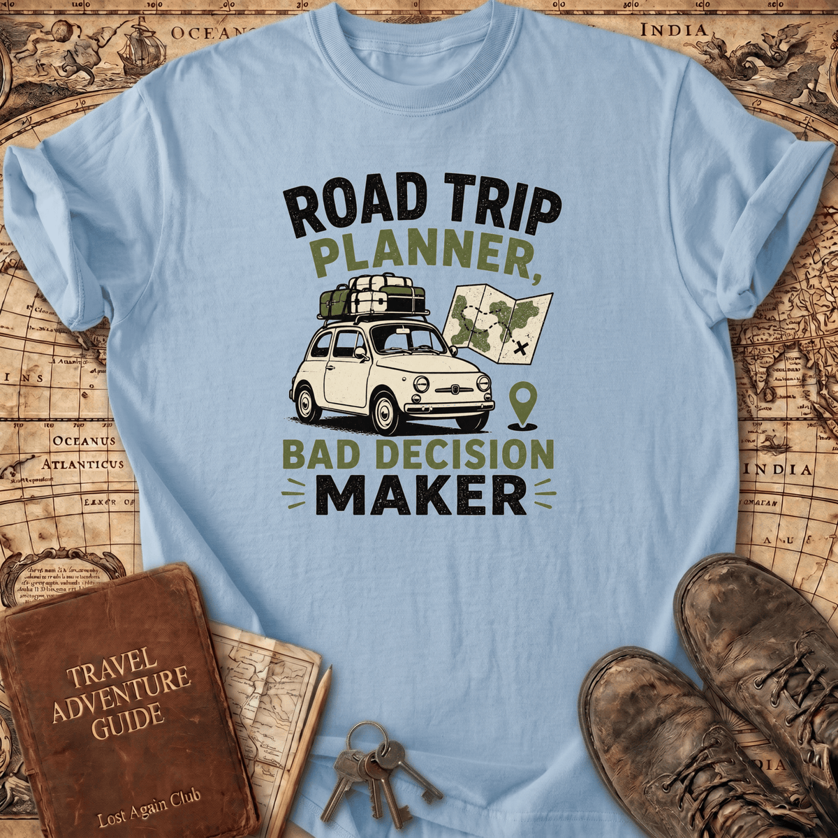 Road Trip Planner - T-Shirt