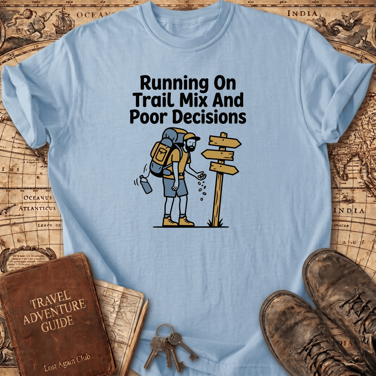 Running On Trail Mix T-Shirt