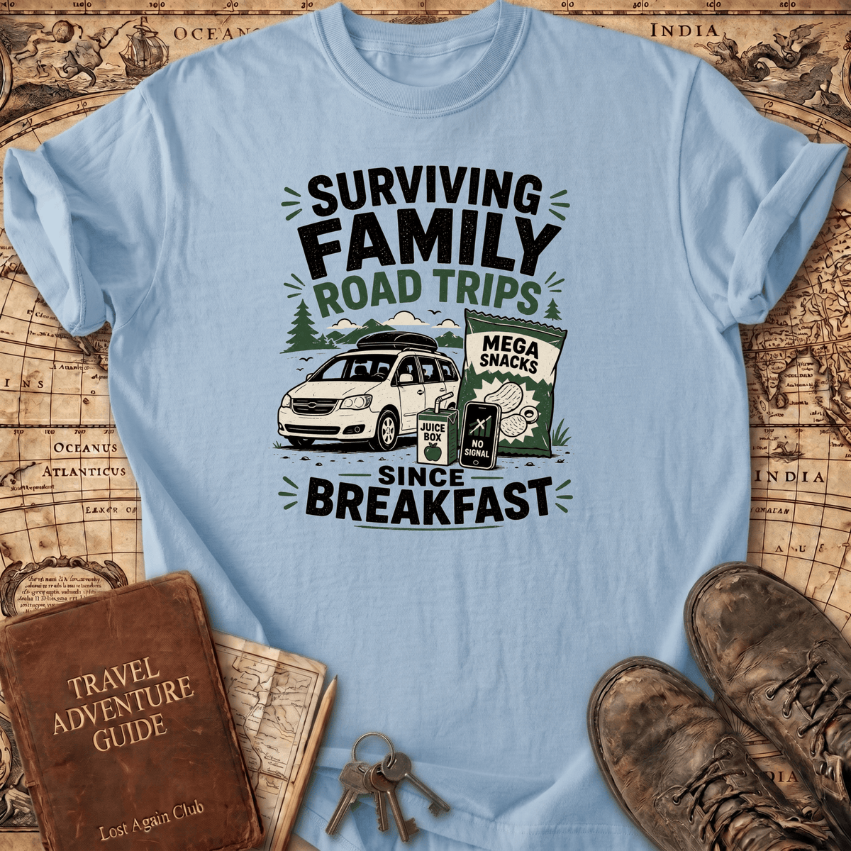 Surviving Family Road Trips - T-Shirt