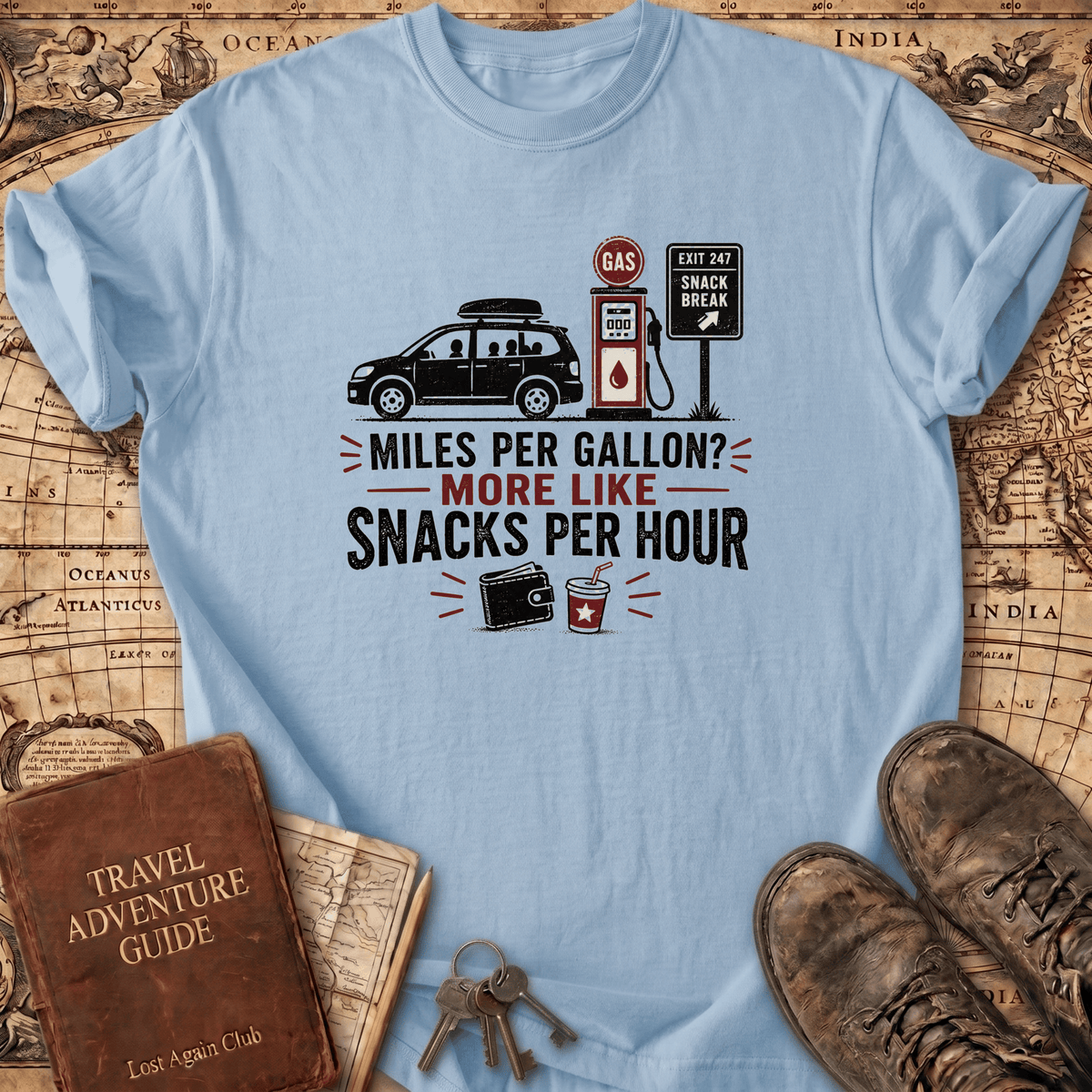Miles Per Gallon - T-Shirt