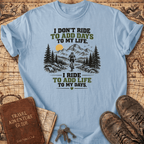 I Don't Ride To Add Days To My Life - Bike - T-Shirt