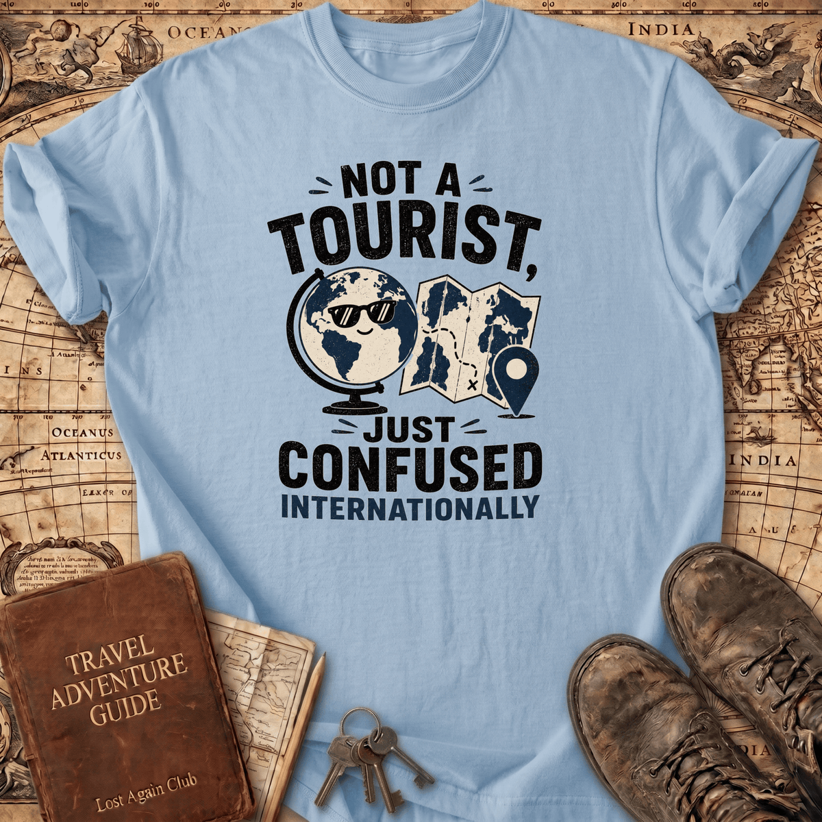 Not A Tourist - T-Shirt
