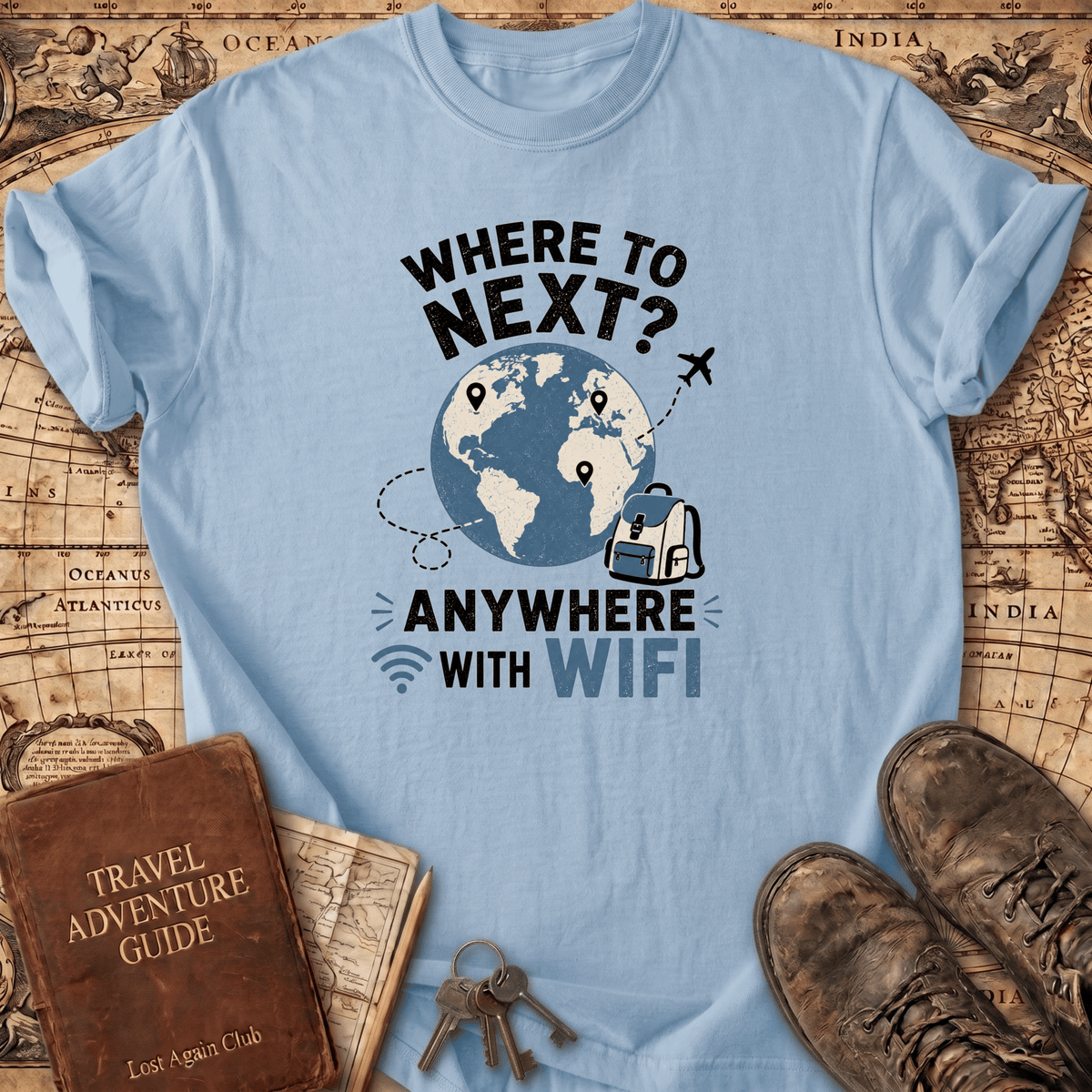 Where To Next - T-Shirt