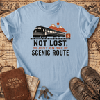 Not Lost Just On The Scenic Route - T-Shirt