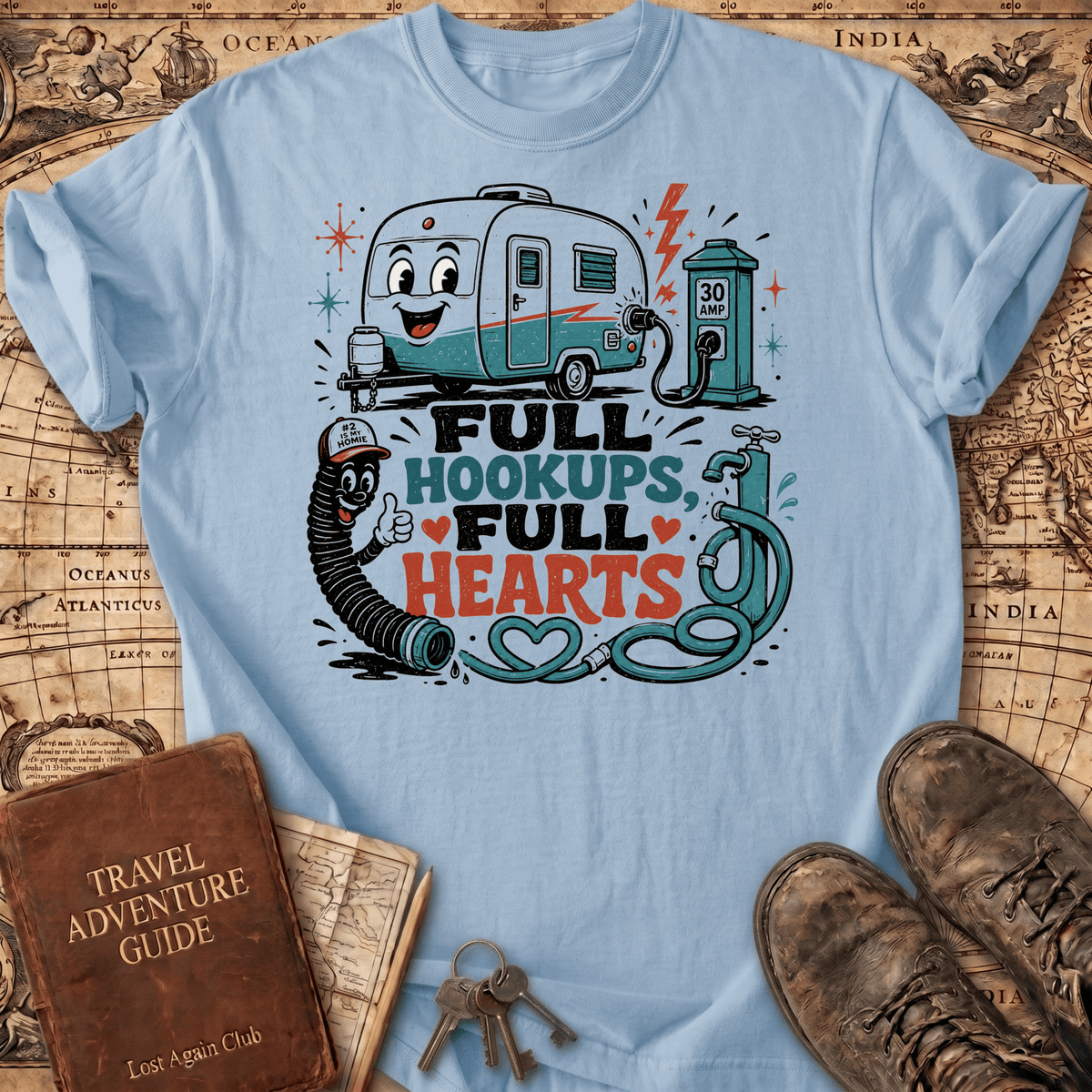 Full Hookups Full Hearts - T-Shirt