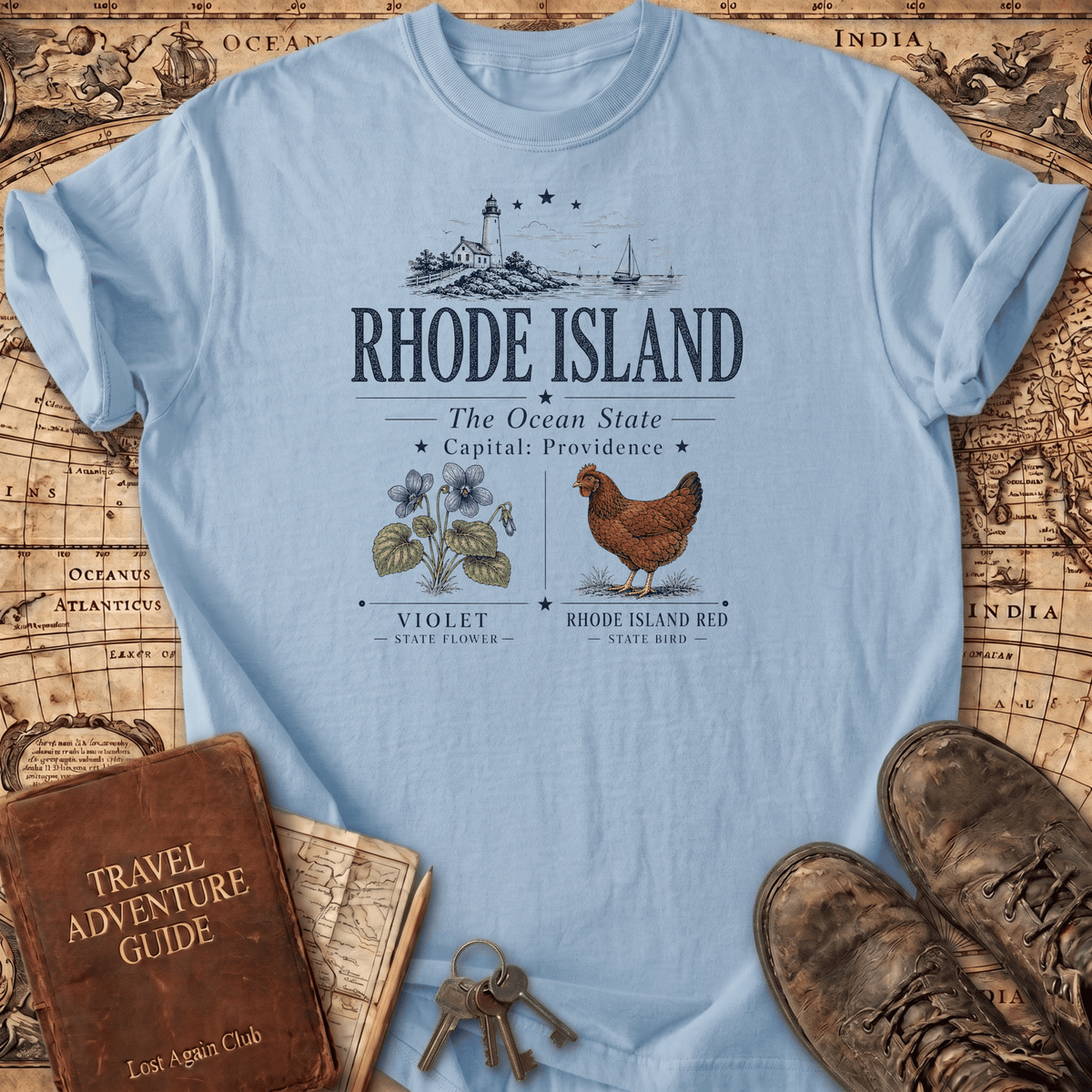 Rhode Island -- T-Shirt