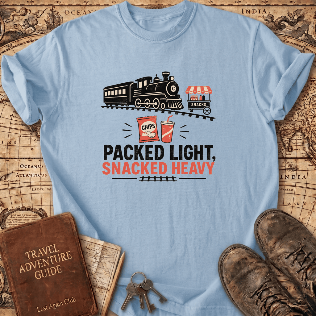 Packed Light Snacked Heavy - T-Shirt
