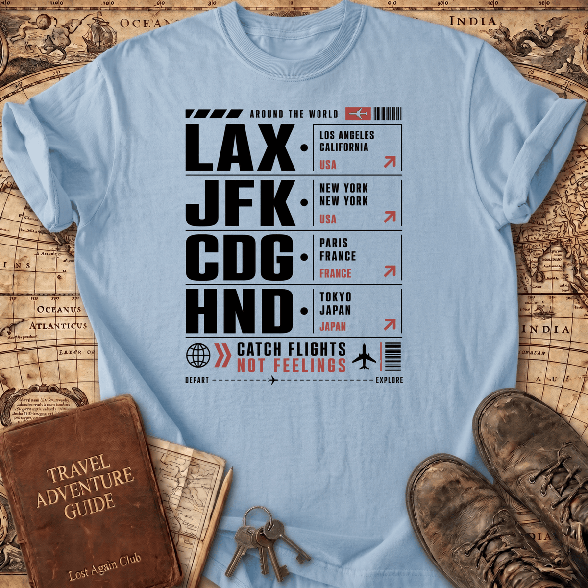 Airport Codes T-Shirt
