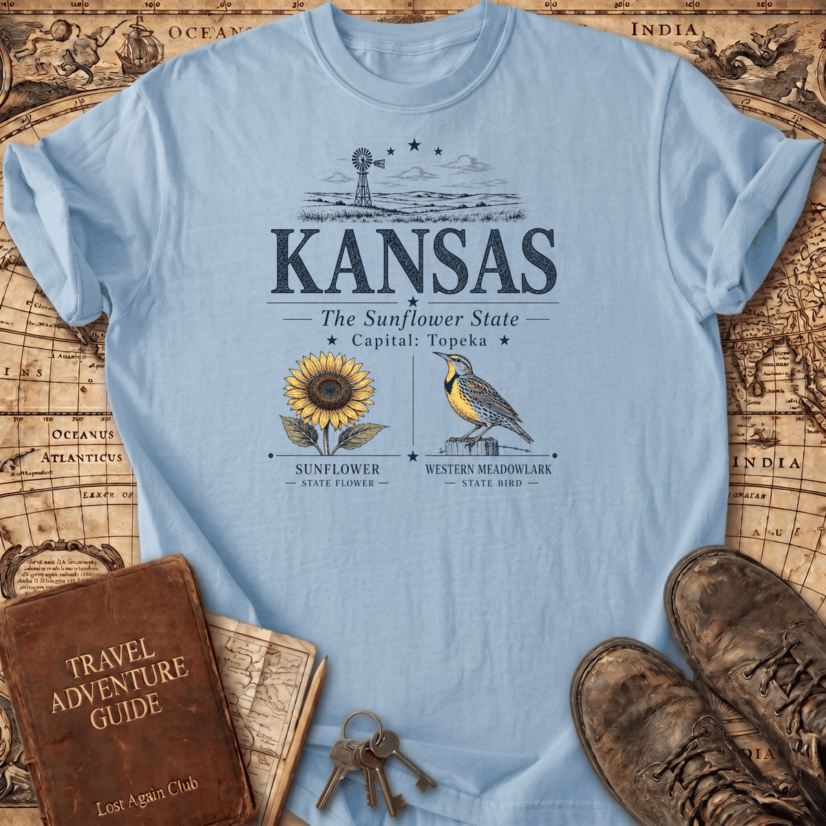 Kansas -- T-Shirt