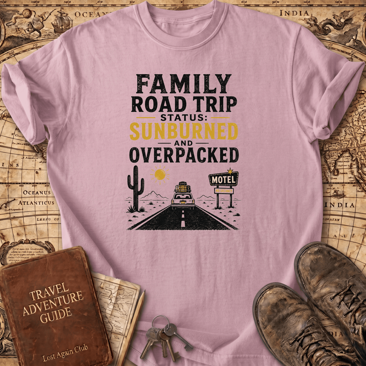 Family Road Trip Status - T-Shirt