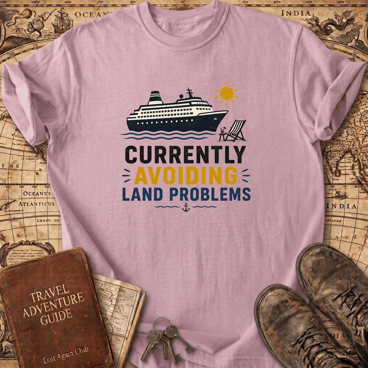 Currently Avoiding Land Problems - T-Shirt