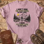 I Don't Ride To Add Days To My Life - Bike - T-Shirt