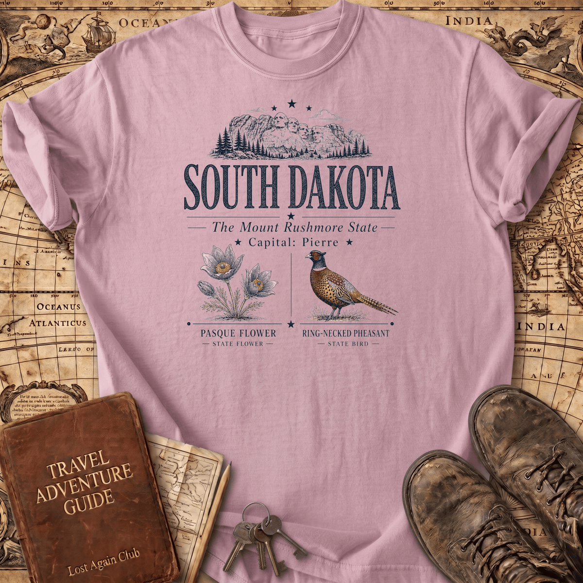South Dakota -- T-Shirt