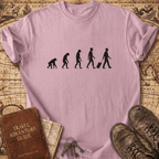Evolution of Traveling Man T-Shirt