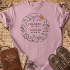 Wander Often Wonder Always T-Shirt