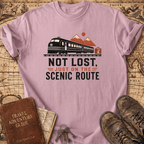 Not Lost Just On The Scenic Route - T-Shirt