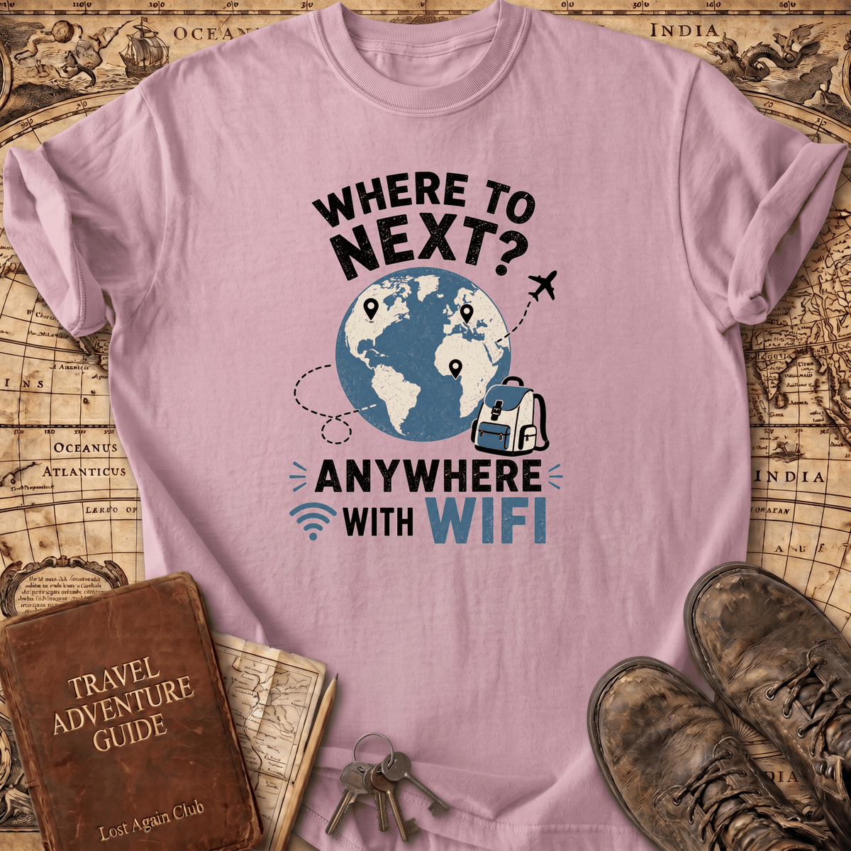 Where To Next - T-Shirt