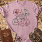 Passport Stamps - T-Shirt