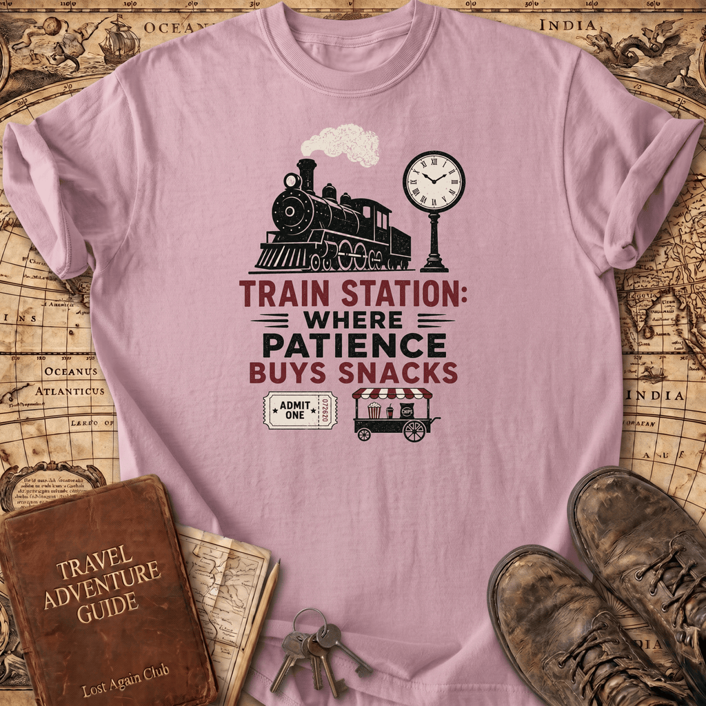 Train Station - T-Shirt