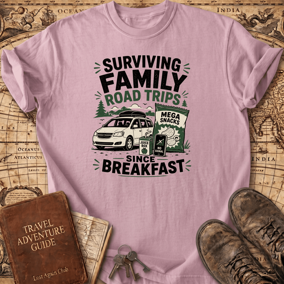 Surviving Family Road Trips - T-Shirt