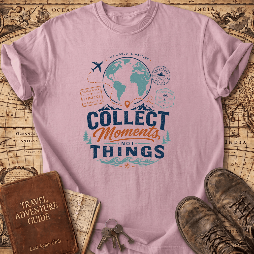 Collect Moments Not Things - T-Shirt
