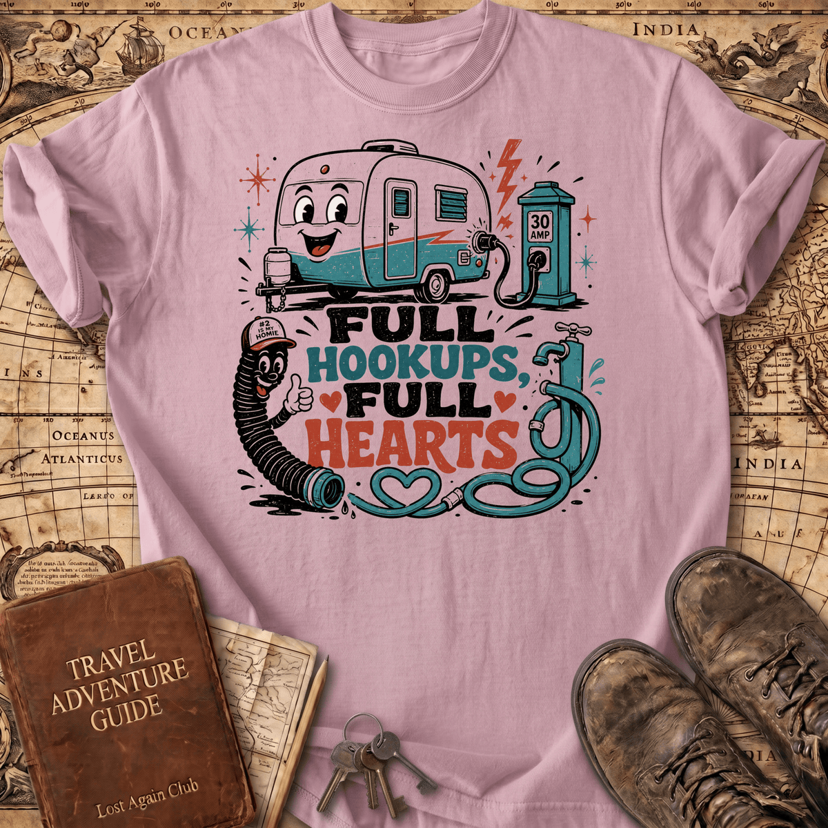 Full Hookups Full Hearts - T-Shirt