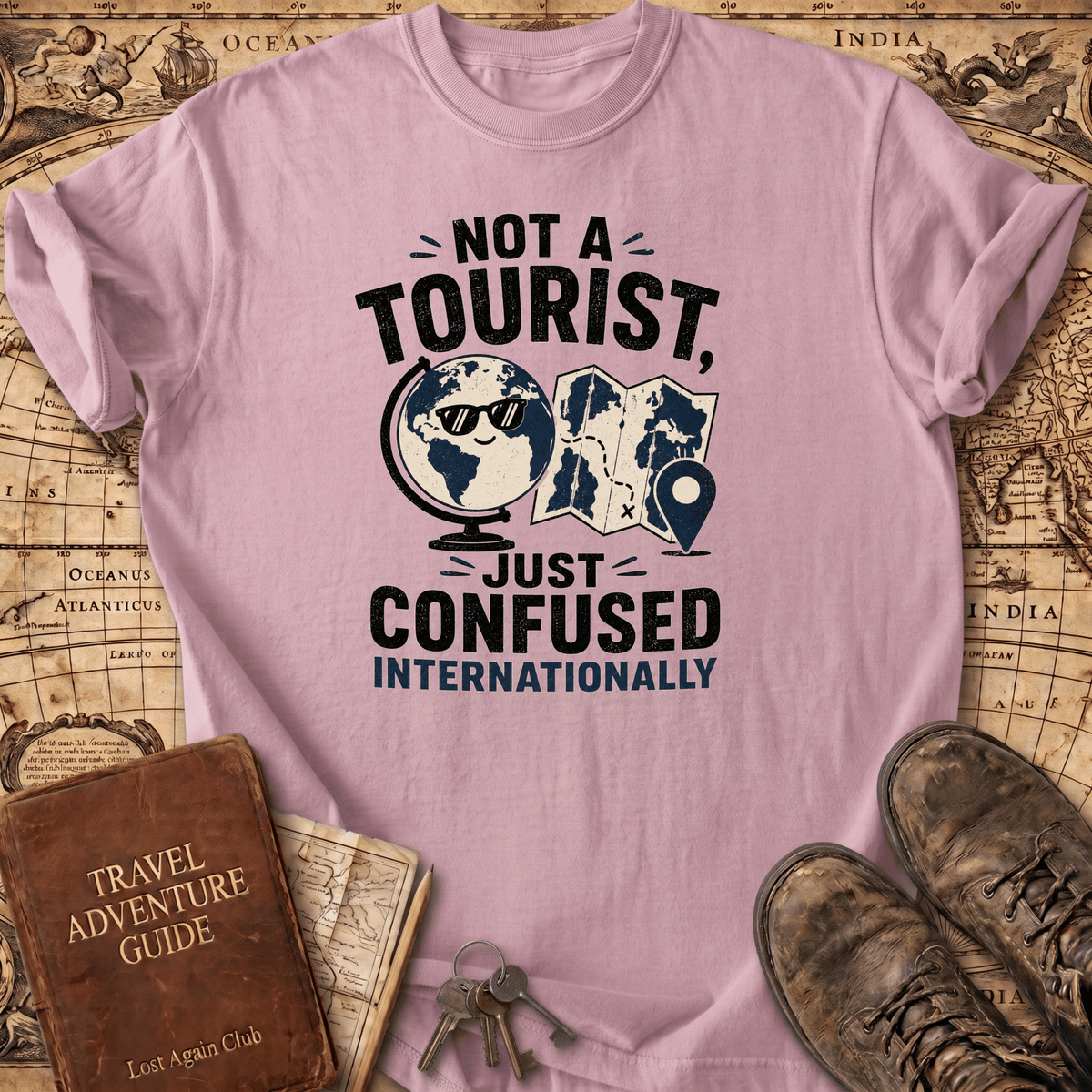 Not A Tourist - T-Shirt