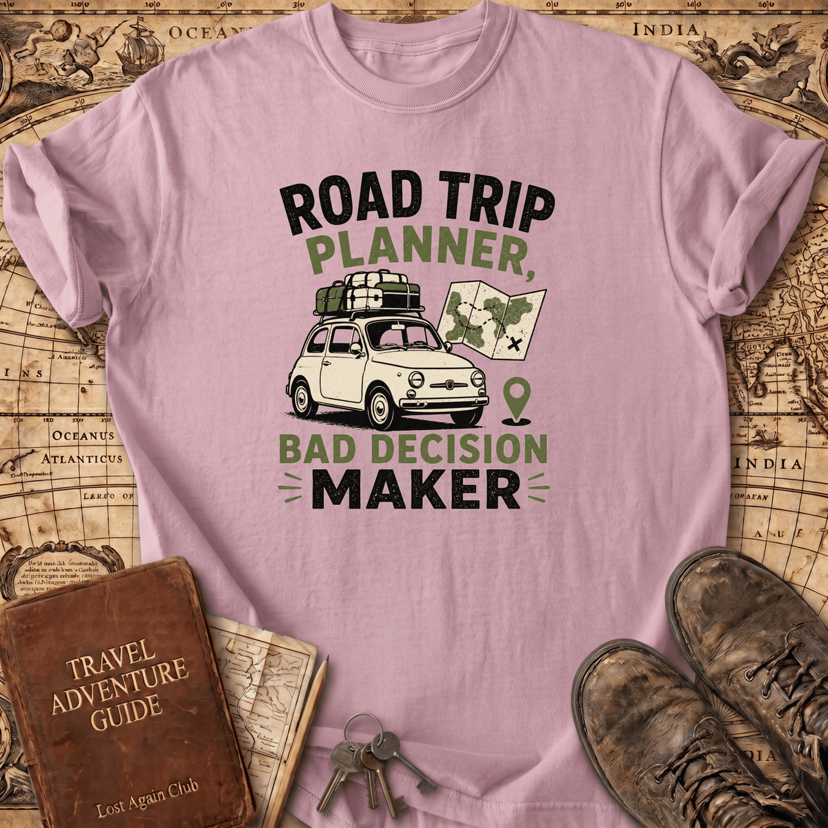 Road Trip Planner - T-Shirt