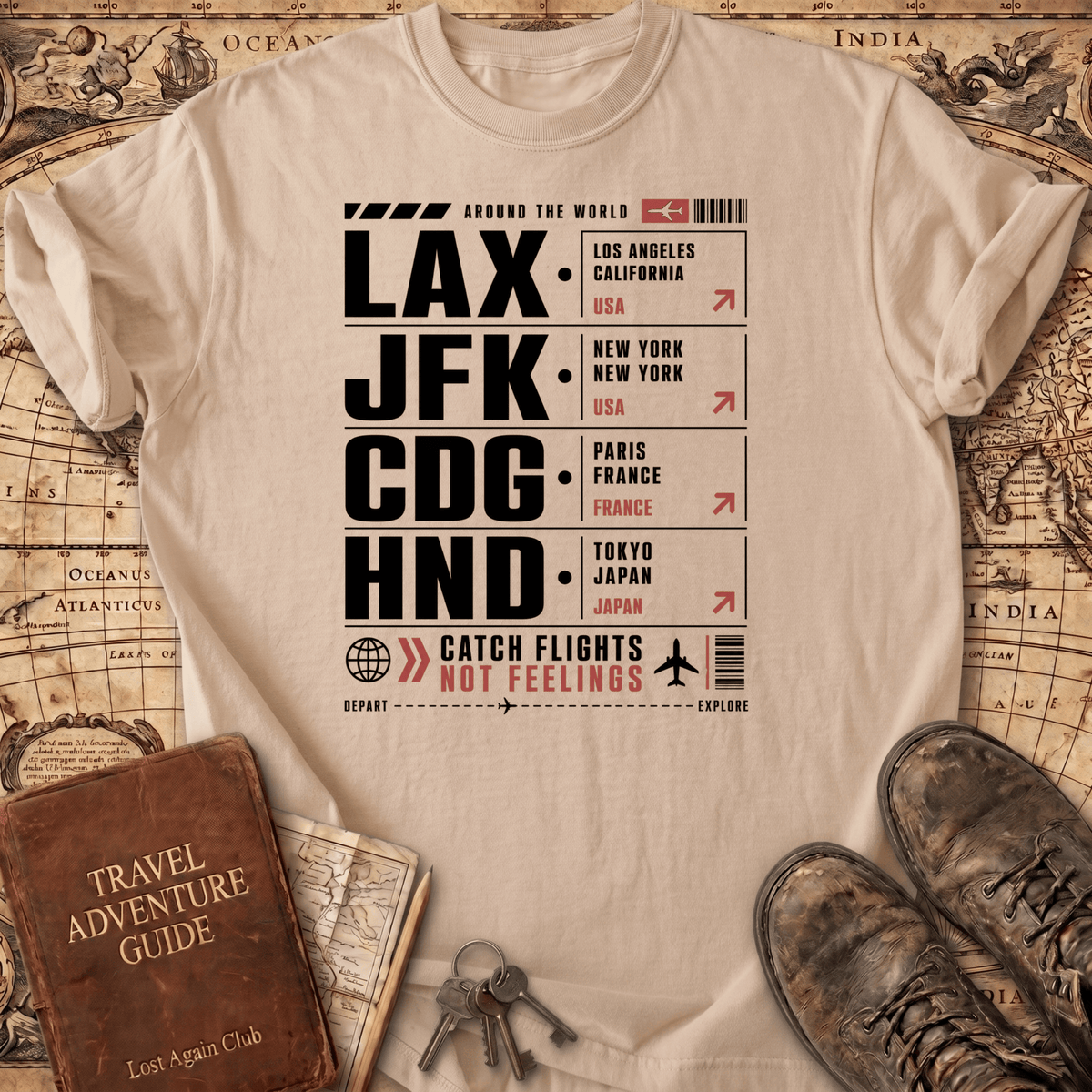 Airport Codes T-Shirt