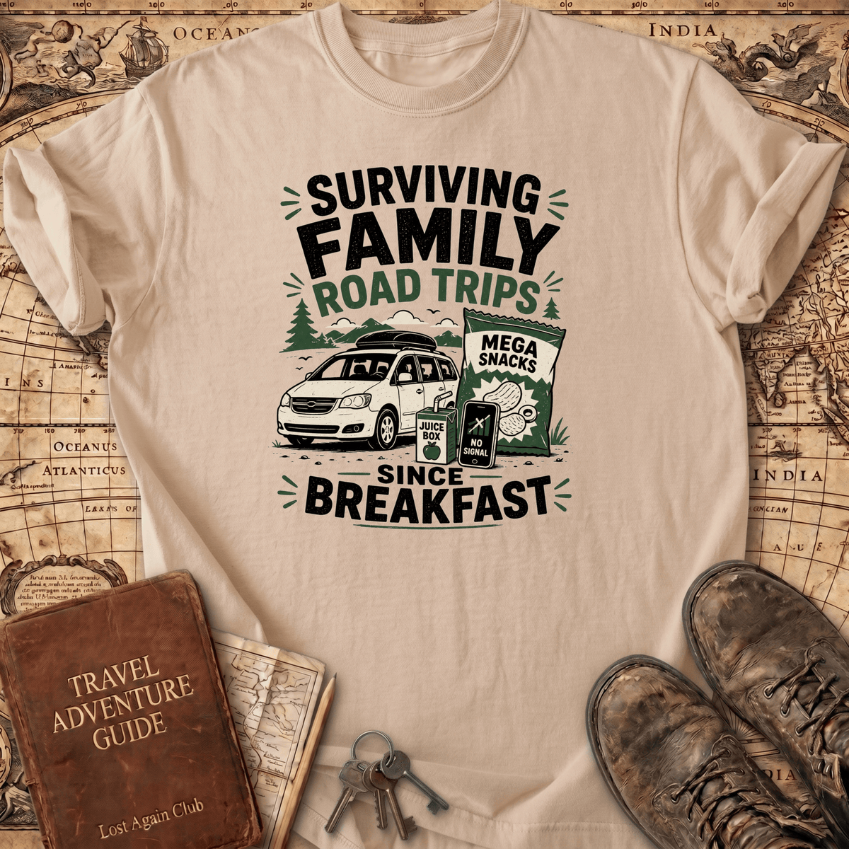 Surviving Family Road Trips - T-Shirt
