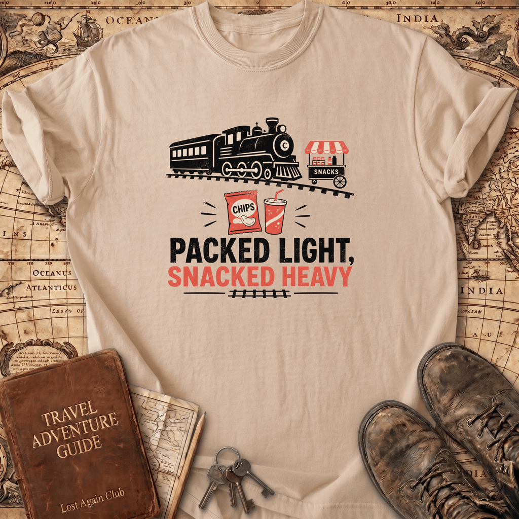 Packed Light Snacked Heavy - T-Shirt