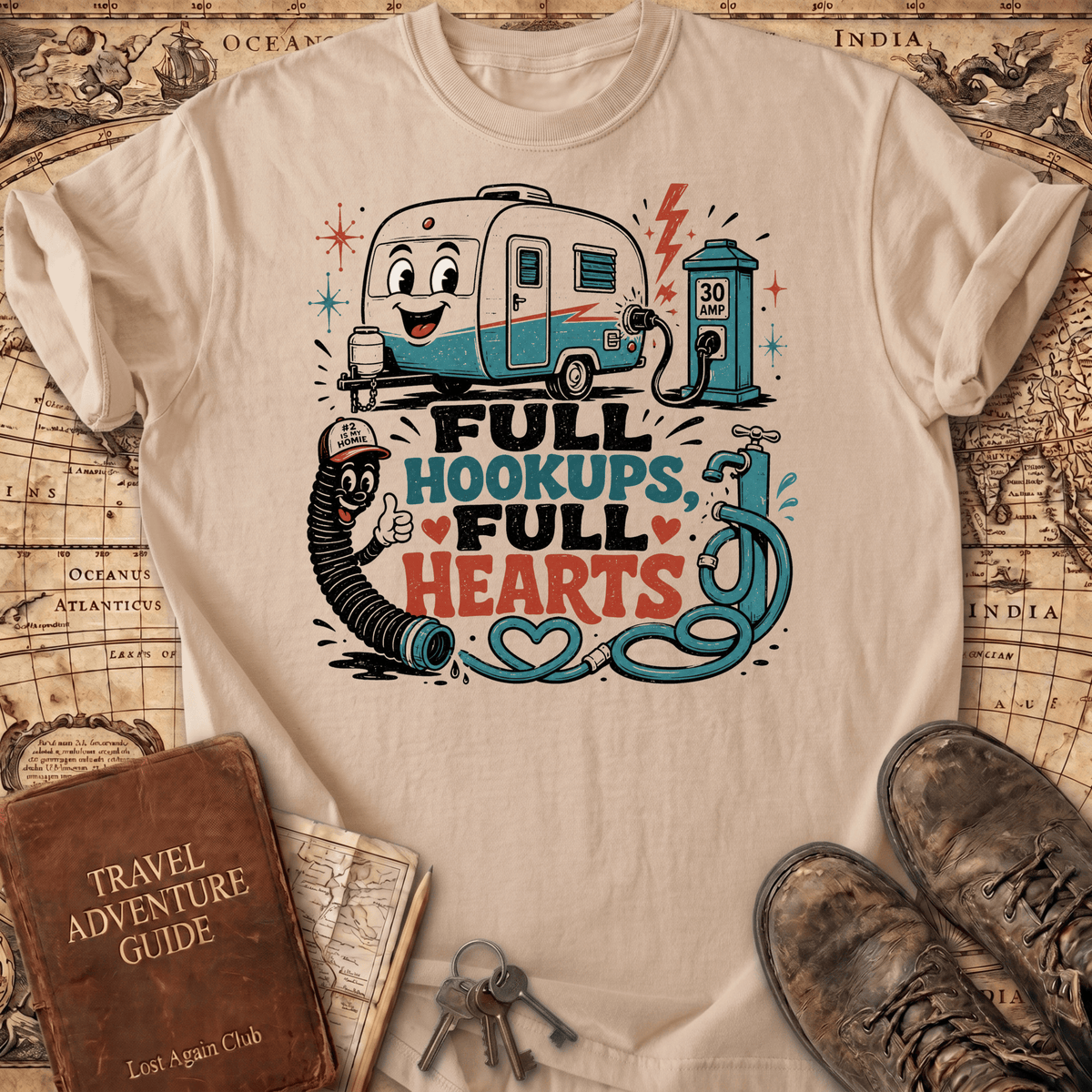 Full Hookups Full Hearts - T-Shirt