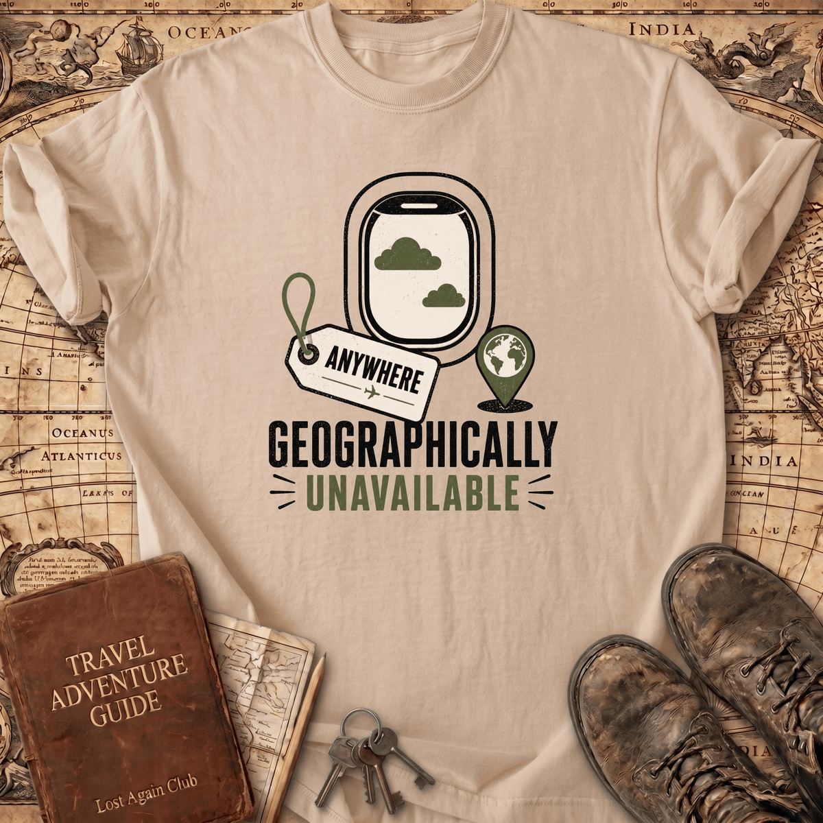 Anywhere Geographically - T-Shirt