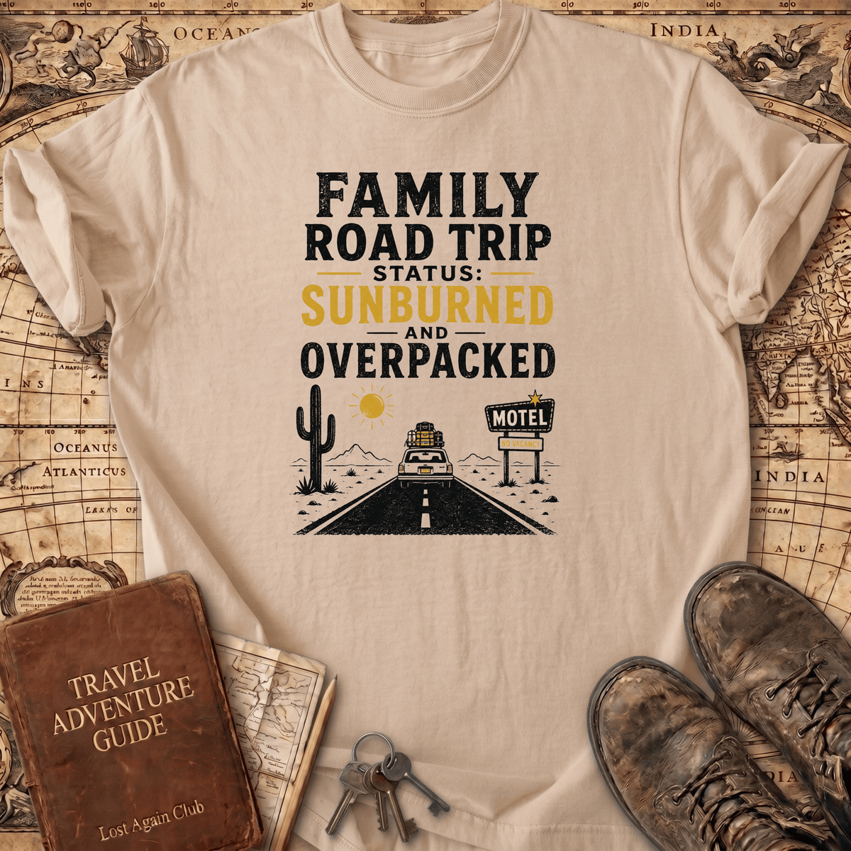 Family Road Trip Status - T-Shirt