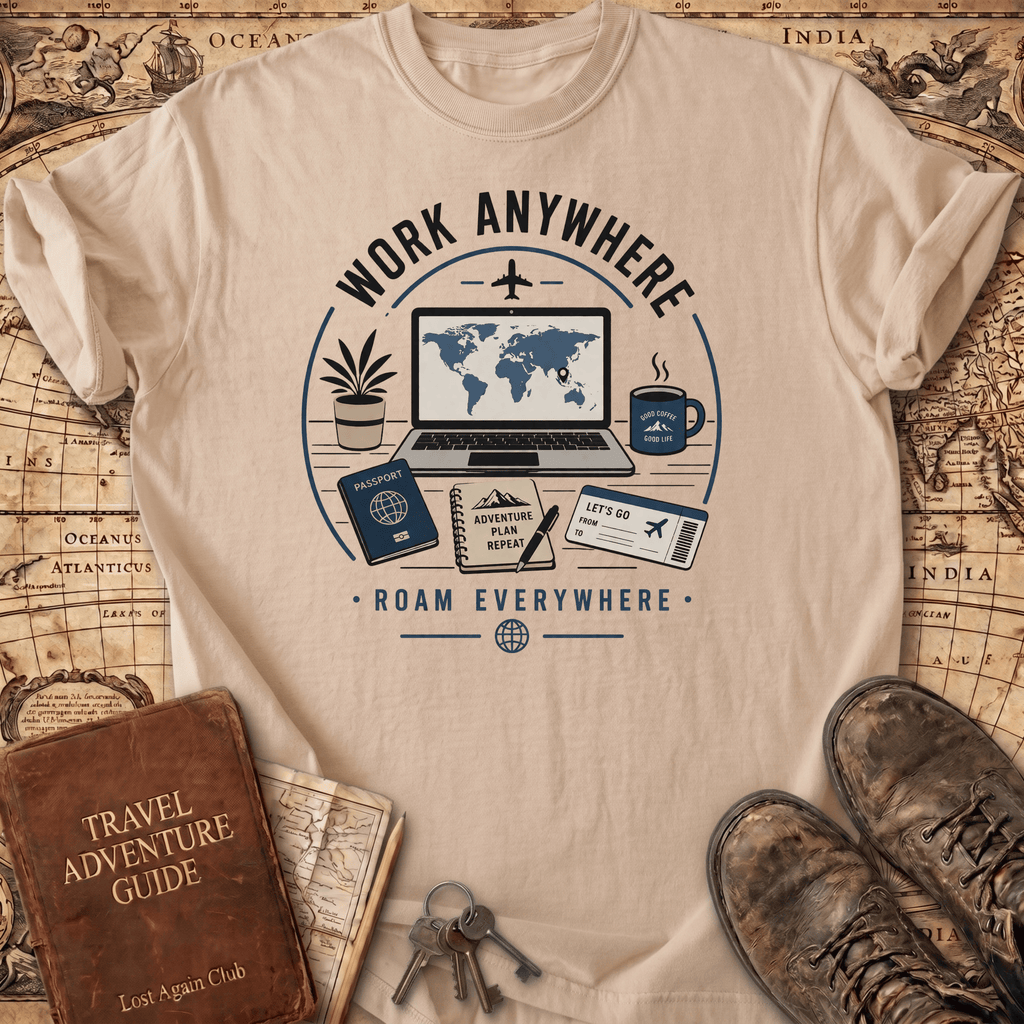 Work Anywhere Roam Everywhere 2 T-Shirt